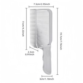 Comb Fade Blending Tool Barber Positioning Clippers Cutting Tool for Men Haridressing at Barber, Home Barber Accessories, 2 Pieces