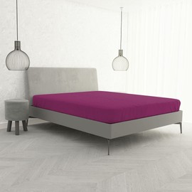 Max Color Ki-Osa by Matteo Bosio Double Fitted Sheet, 170 x 200 cm, Fuchsia