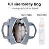 Full Size Toiletry Bag Large Makeup Bag Organizer Travel Cosmetic