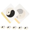 KOMBIUDA 50pcs Bagua Post Shoulder Patches Hot Shoulder Pads for