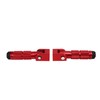 2Pcs Motorcycle Foldable Foot Pegs M8 Antislip Aluminium Alloy Universal