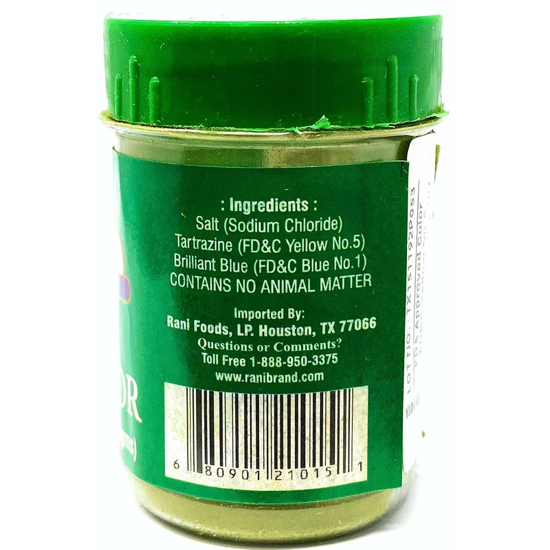 Rani Green Food Color Indian 25gm (0.88oz) ~ Vegan |