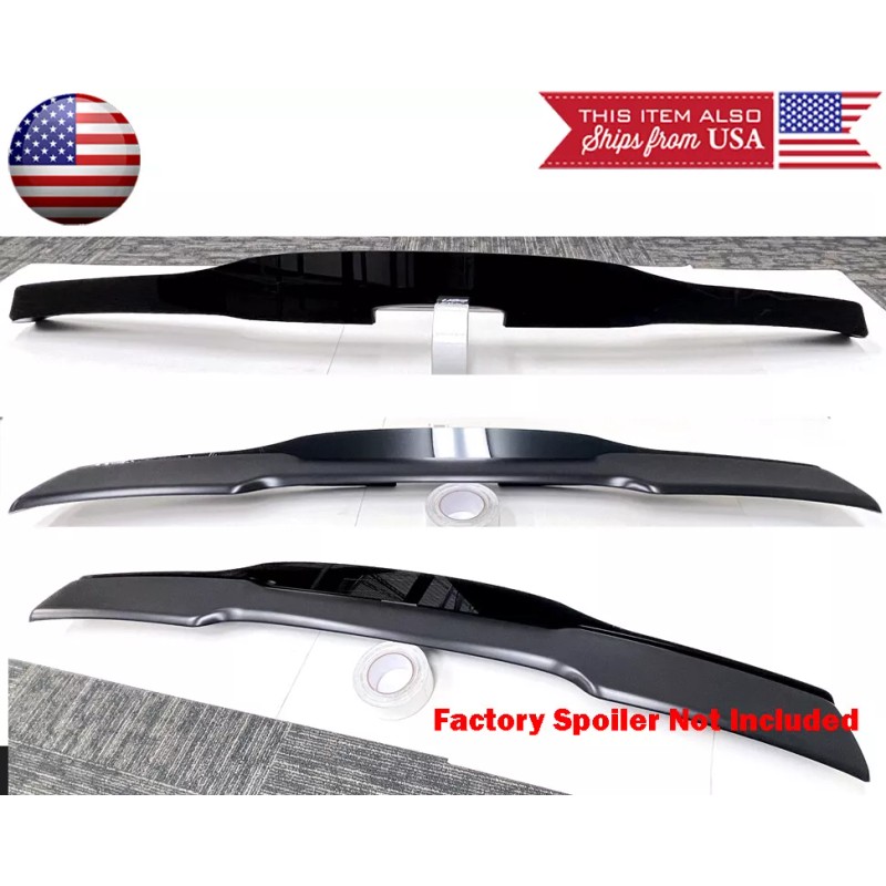 SDeelCase V2 Black Decklid Wing Gurney Flap Wickerbill +Tool For