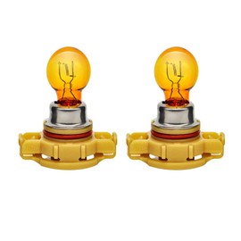 SOFOC PSX24W 2504 Car Fog Lamp Turn Signal Lights Daytime Running Lamps Strong Penetration 12V 24W Amber Yellow 3000K 2Pcs