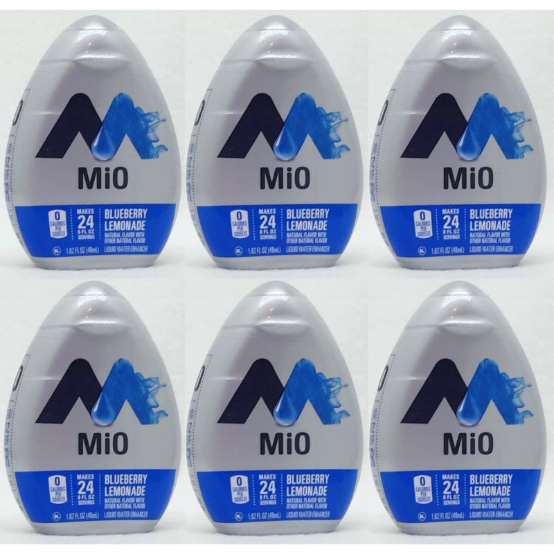 Mio 6 Mio BLUEBERRY LEMONADE Liquid Water Enhancer Drink Mix