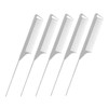 Baluue 5pcs Hair Tools Set Teasing Combs for Hair Dyeing