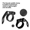 Bicycle Seat Clamp with Quick Release, Aluminium Alloy Seat Clamp,