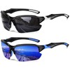 Perfectmiaoxuan Cycling Glasses Sports Glasses Men Women Polarised Sunglasses UV400