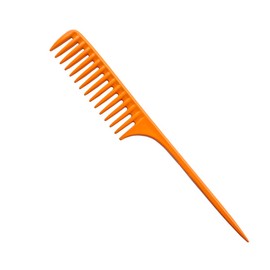 Venivici Comb Comb Men Tail Comb Unisex Treatment Comb Barber Home Hair Comb (Orange)
