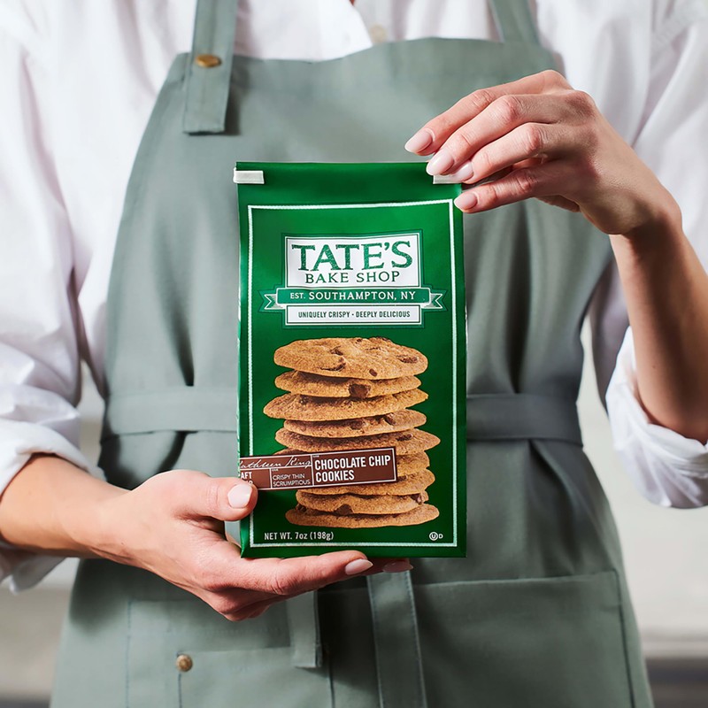 Tate's Bake Shop Chocolate Chip Cookies and Tiny Tate's Chocolate