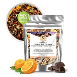 Nelson's Tea - Orange Chocolate Tea Loose Leaf - Cut & Sifted Truffle Tea with Green Rooibos, Red Rooibos and Orange Peel (Sample)