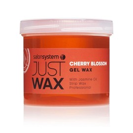 Salon System Just Wax Cherry and Jasmine Gel Wax Spa with A Succulent Aroma of Cherry Blossom 450g