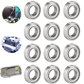 688ZZ Deep Groove Ball Bearings - 12PCS (8mm x 16mm x 5mm) for Skateboard,3D Printer, DIY Mechanical Transmission Parts