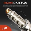 A-Premium (Red) Set of 8 Ignition Coil Pack and Iridium