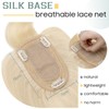 S-noilite Human Hair Toppers for Thinning Hair Women UK 130%