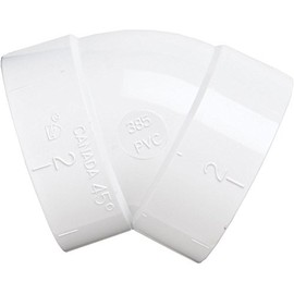 45 Ell Central Vacuum Fitting