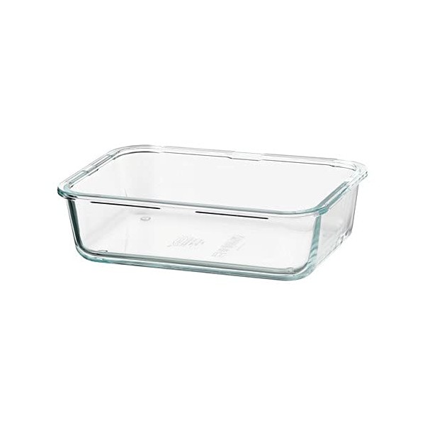 Ikea 365+ Storage Container - Rectangle/Glass 1.0 l 103.592.01
