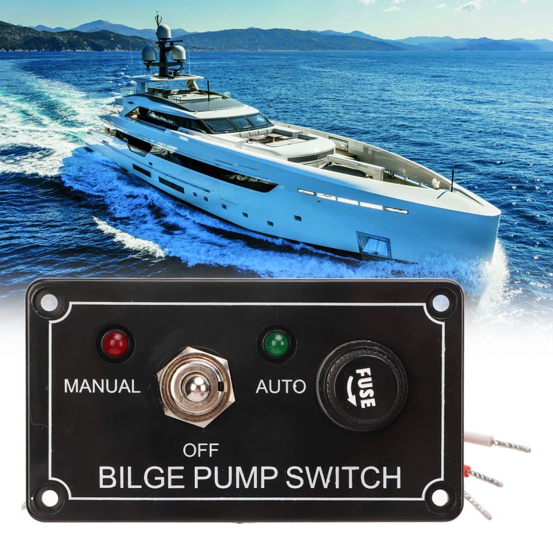 Bilge Pump Switch Panel 3 Way Bilge Pump Switch Rocker
