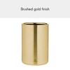 Viners Barware Gold Double Wall Ice Bucket, 1.3 L