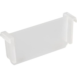 NINKA Cuision 2054.30 40686 White Horizontal Divider for 100 cm Bowl, for Free Division of Drawer, Transparent Plastic