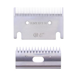 KNEIZER Replacement Blade Set for Horse Clipper - High Quality Steel Scissors Set - Upper and Lower Blades - Suitable for All Horse Breeds