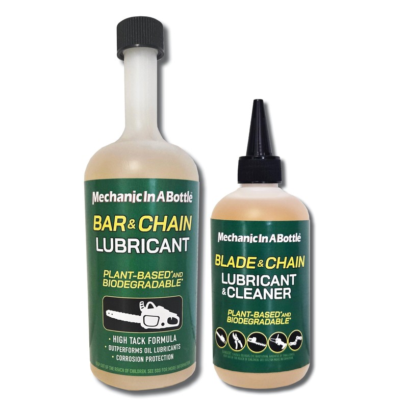 Mechanic In A Bottle Hedge Trimmer & Chainsaw Lubricant Kit