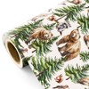 WRAPAHOLIC Kraft Christmas Wrapping Paper - Mini Roll - 17