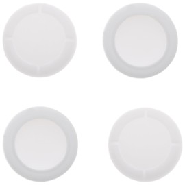 LBTODH 4-Pack White Silicone Joystick Caps for Nintendo Switch