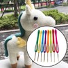 8 Pcs Colorful Handle Crochet Hooks Beginner Crochet Sets Lightweight