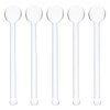 Operitacx Zuckerl Ffel Glass Mixing Spoons 5 Espresso Spoons Mini
