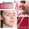 1Pcs Bright Fire Ruby Red Matte Lip Liner & Liquid
