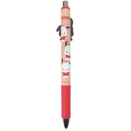 Eye Planning Sanrio Characters Gel Pen with Mascot, Red, H5.9 x φ0.5 inches (150 x 12 mm), K1811A