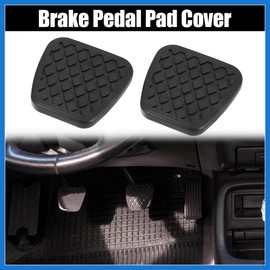 VekAuto 2pcs Brake Clutch Pedal Pad Cover for Honda Accord Civic 46545 SA5 000 Rubber Pad Manual Replacement Auto Accessories