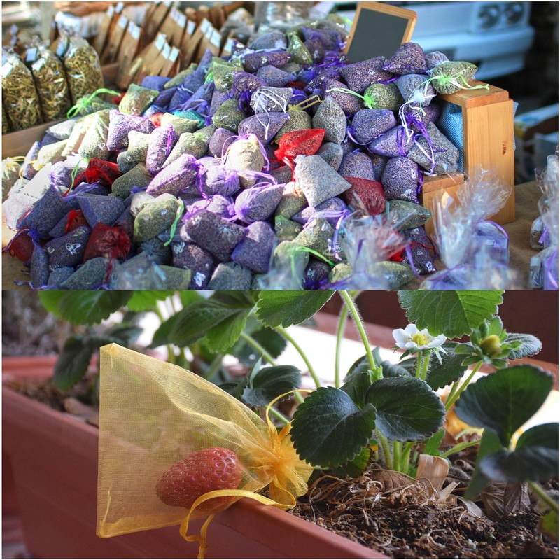 sourcing map 25pcs Organza Bags 15x20cm Drawstring Favor Pouches Sheer