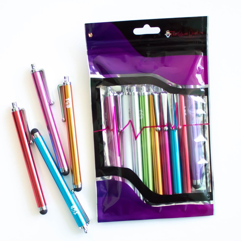 TCD universal Pack de 10 [Coral] Premium de grosor lápiz