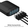 SABRENT Interruptor de uso compartido USB 2.0 hasta 4 computadoras