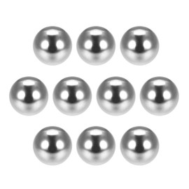 sourcing map G25 Precision Chrome Steel Bearing Balls 14 mm Pack of 10