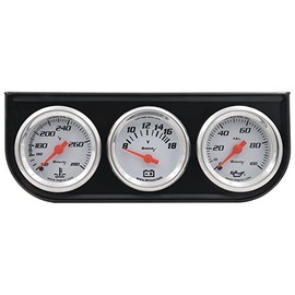 Equus 5100 1-1/2" Triple Gauge Kit, White