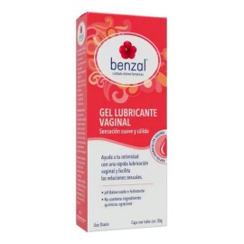Lubricante Vaginal en Gel Benzal Sensación Suave y Cálida 30g