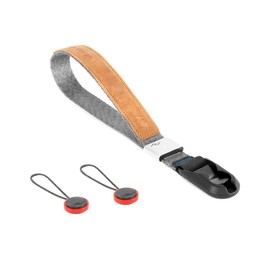 Peak Design Cuff Ash Handschlaufe z.B. für DSLR-Kameras, Systemkameras oder Kompaktkameras