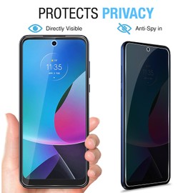 Anbzsign [2 Pack for Boost Celero 5G (2024) / Celero 3 5G Privacy Screen Protector, 9H Anti Spy Private Tempered Glass Film, Anti-Scratch, Case Friendly.