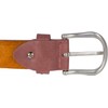 styleBREAKER Rivet Belt with Multicoloured Small Rivets, Belt Faux Leather,