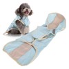 Dog Raincoat Waterproof Adjustable Lightweight Pet Rain Jacket with Safety