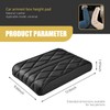 SLIMI 1 PC Car Armrest Box Booster Pad, Memory Foam