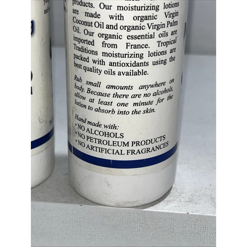 Tropical Traditions 2 Sealed Tropical Traditions Baby Silk Moisturizing Lotion,