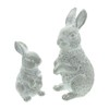 FRANK FLECHTWAREN Rabbit Washed, Set of 2, Cement, Heavy Quality,