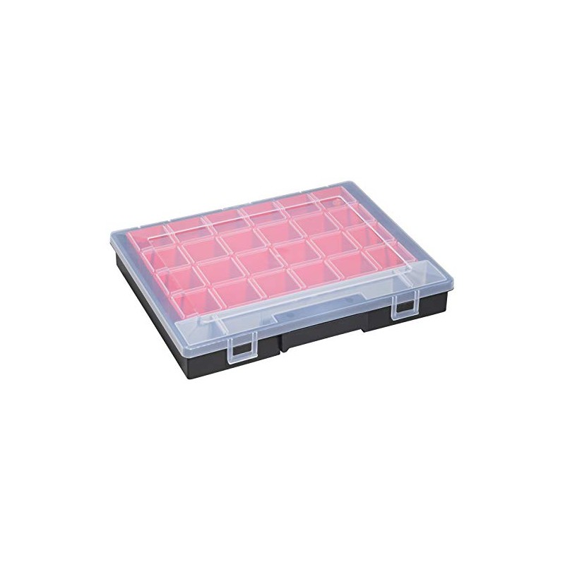 Allit 457203 Assortment Box with 25 Inserts, Multi-Colour