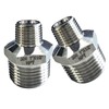 Gadoutcover 2pcs 1" NPT x 1/2" NPT Stainless Steel Nipple,