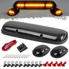 Partsam 3PCS 30LED Cab Marker Roof Running Lights Assembly Compatible