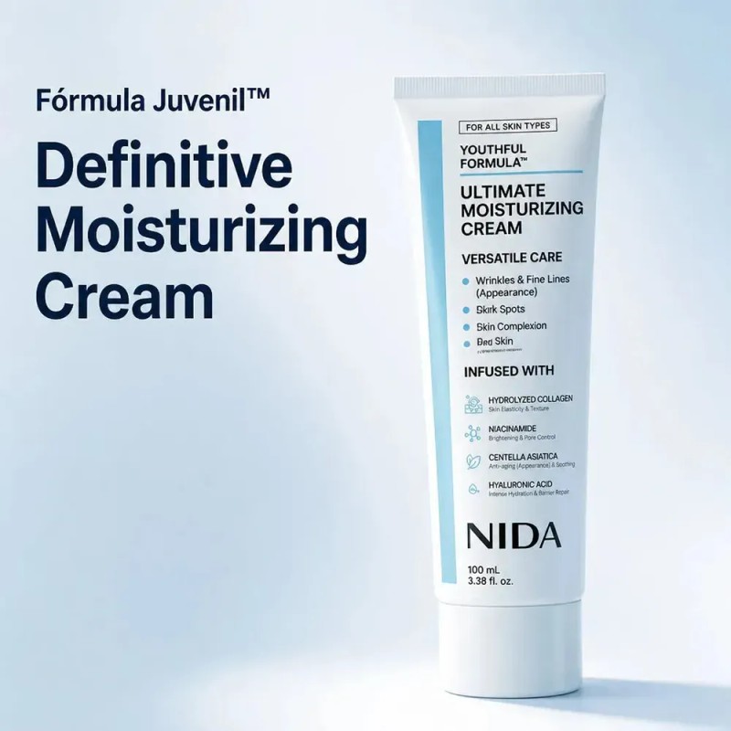 Nida Moisturizing Cream Ultimate Youthful Formula 100 Ml 1 Unidad